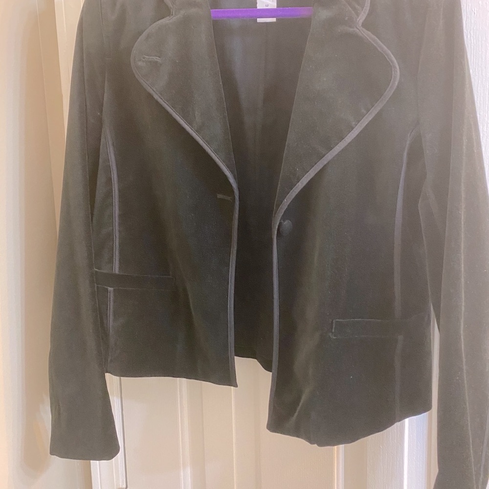 Gap velvet jacket